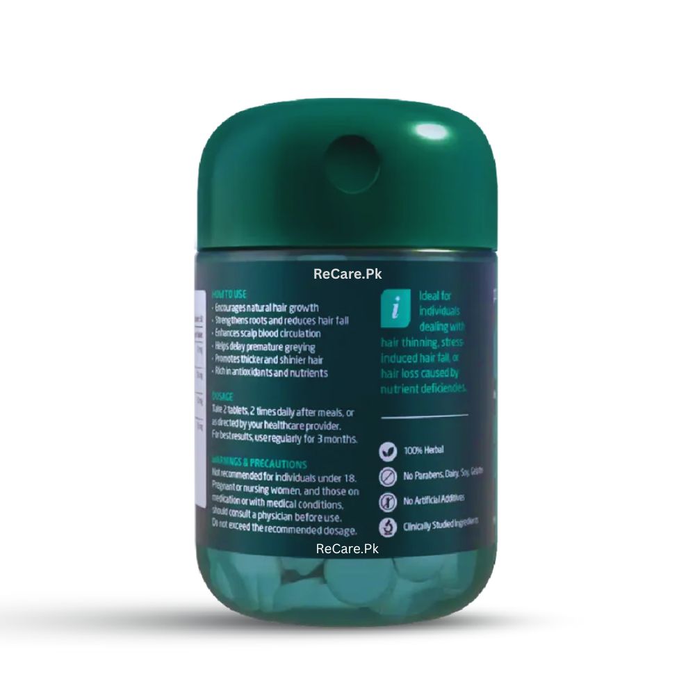 Paul Brooks Reroot Hair Growth Tablets (60 Tablets)