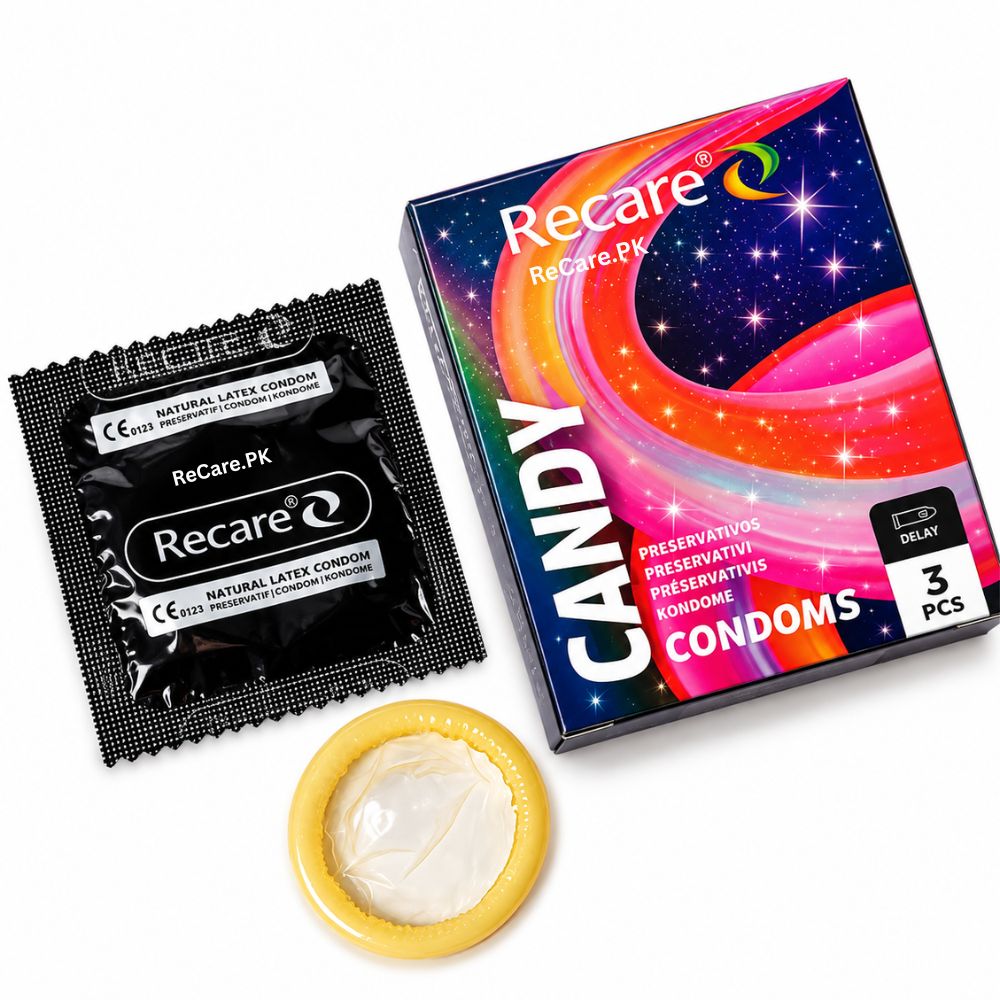 ReCare Delay Candy Flavor Condoms in Pakistan - ReCare.Pk