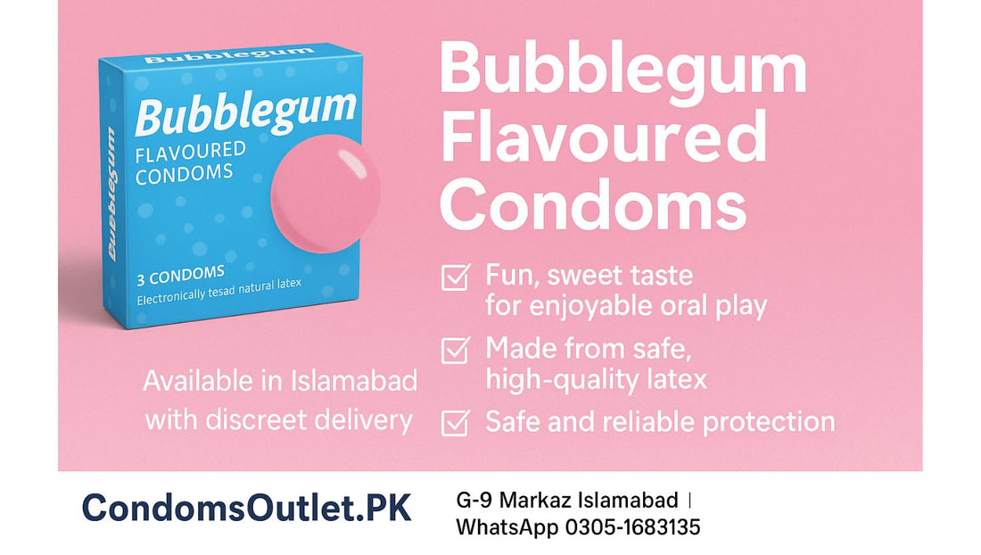 Bubblegum Flavoured Condoms – A Sweet Way to Spice Things Up - CondomsOutlet.Pk