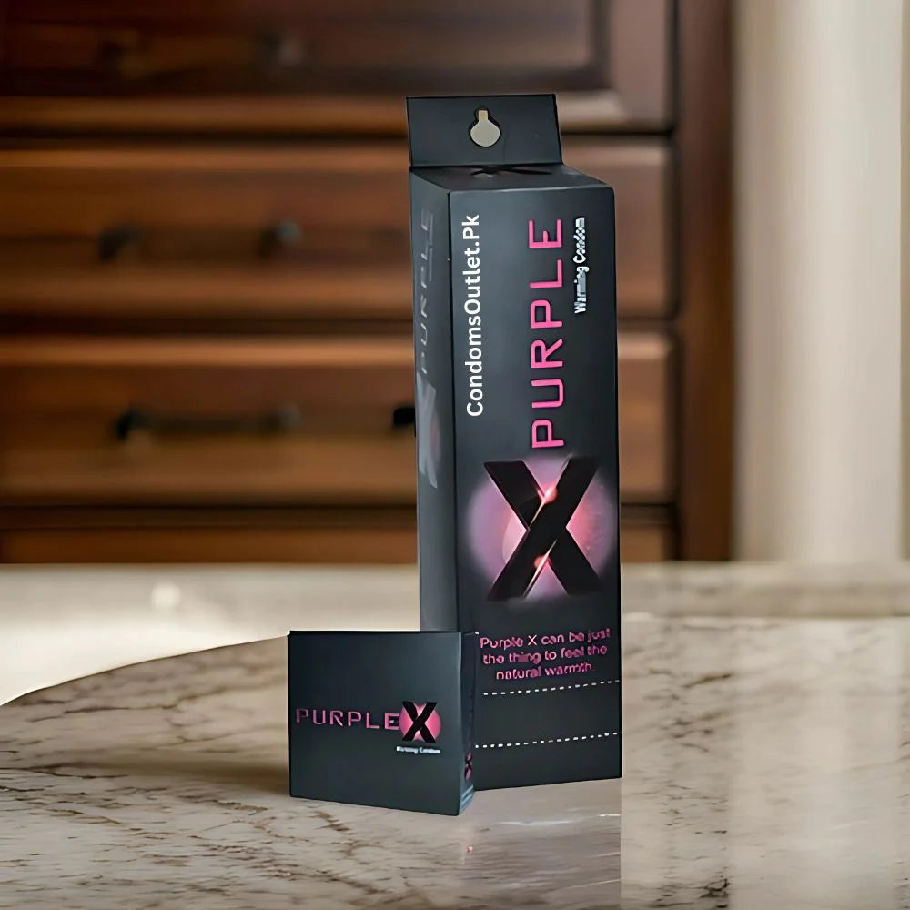 Buy Klimax Purple X Dispenser in Lahore, Punjab, Pakistan - CondomsOutlet.Pk