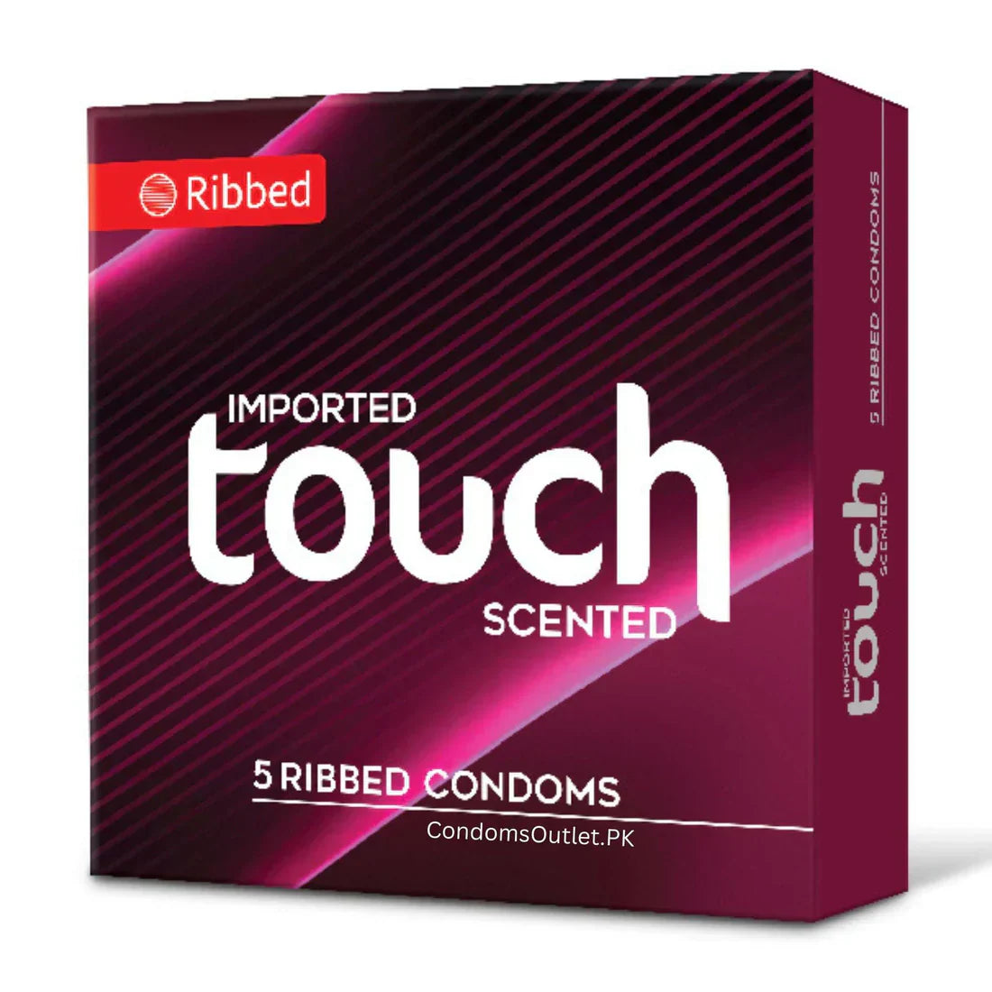 Touch Ribbed Condoms 5s – Feel the Difference in Every Move - CondomsOutlet.Pk