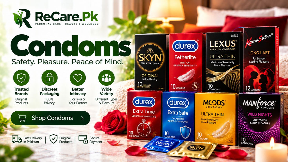 Buy Condoms Online in Pakistan  ReCare.Pk