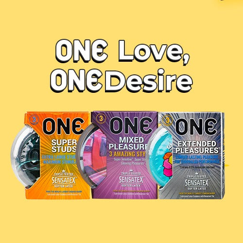 ONE Condoms Shop Premium Circular Variants at Sale Prices
