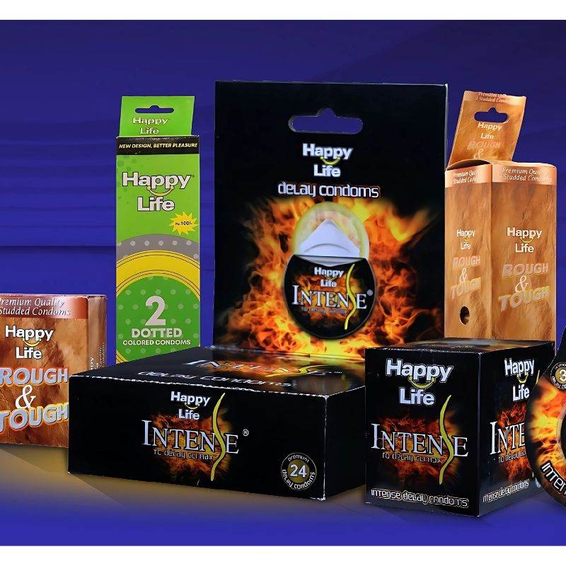 Buy Happy Life Condoms Online in Pakistan | All Varieties - CondomsOutlet.Pk