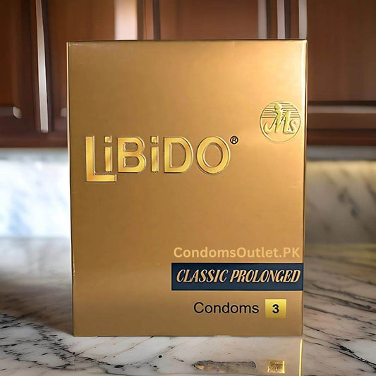 Libido Classic Prolonged Delay Condoms (3 Pack) – Maximum Timing
