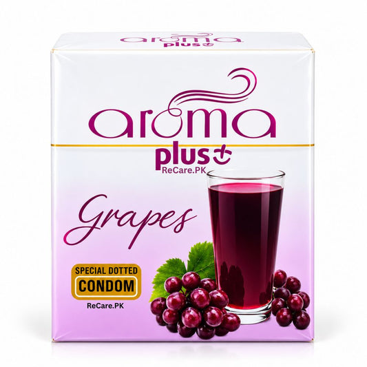 Aroma Plus Grapes Dotted Condoms Pakistan