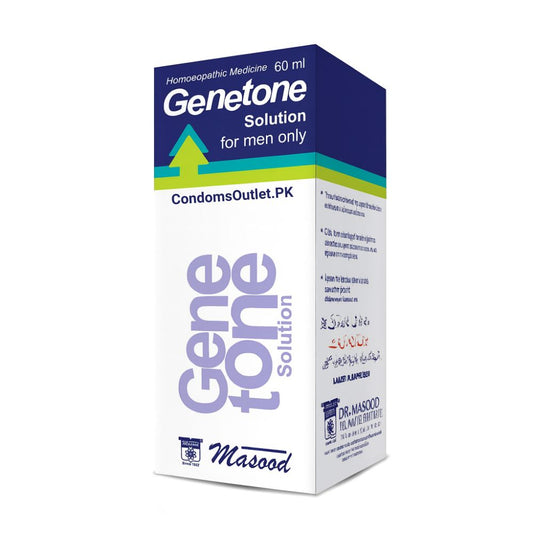 Dr Masood Genetone Oil (60ml) - Homeopathic Vitality & Strength
