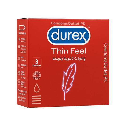 Durex Thin Feel Condoms 3 Pack