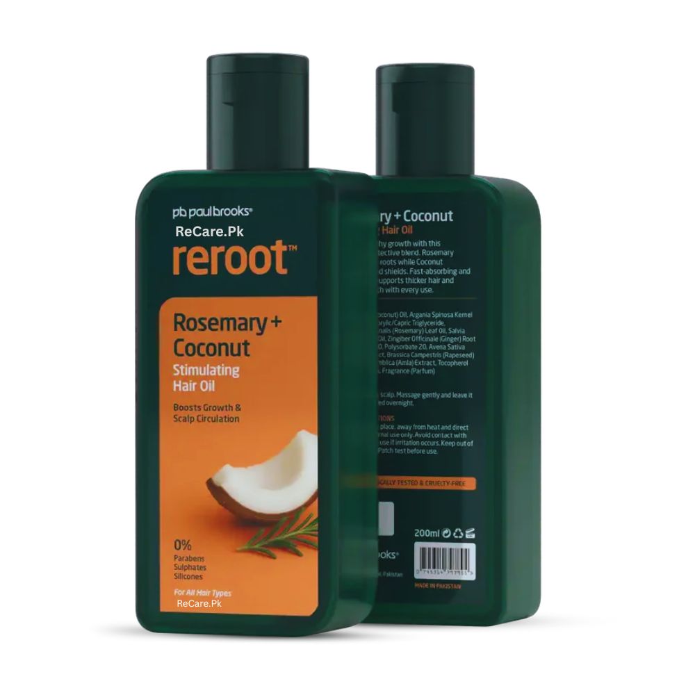 Paul Brooks Reroot Stimulating Hair Oil - 200ml