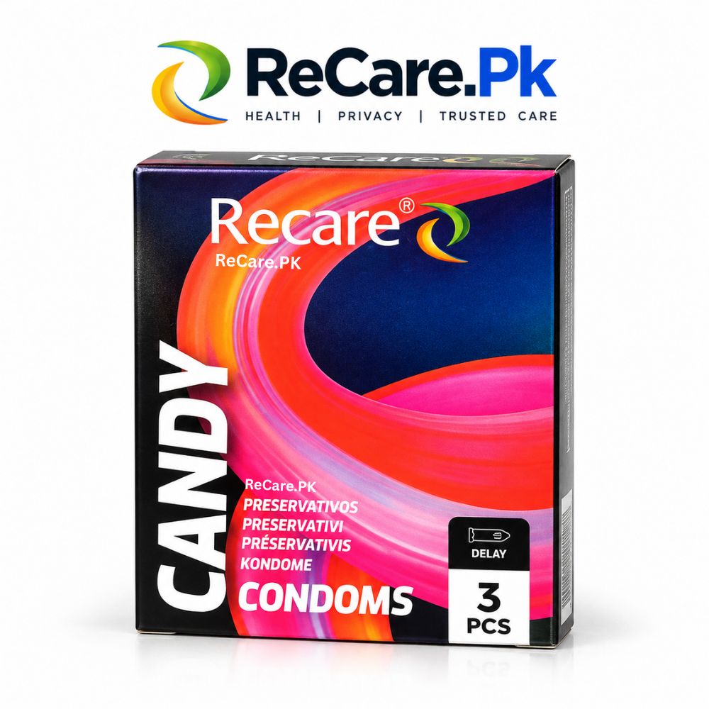 ReCare Delay Candy Flavor Condoms in Pakistan - ReCare.Pk