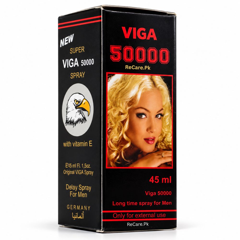 Super Viga 50000 Delay Spray with Vitamin E Bottle - ReCare.Pk