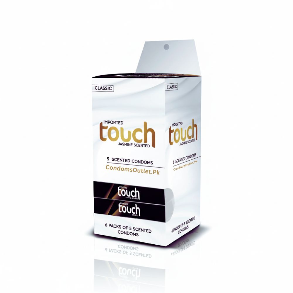 Touch Classic Condoms - 30 Pack - Jasmine Scented Bulk Saver
