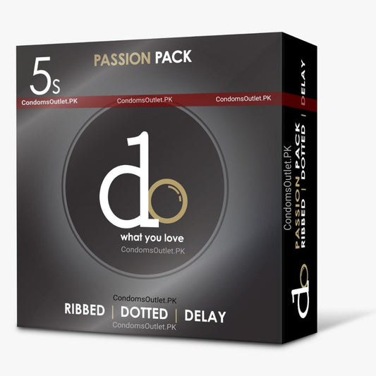 Do 3-in-1 Passion Pack (5 Condoms) – Triple Action Pleasure