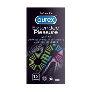 Durex Extended Pleasure Condoms 12's - ReCare.PK