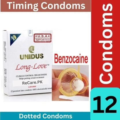 UNIDUS Long Love Condoms 12's