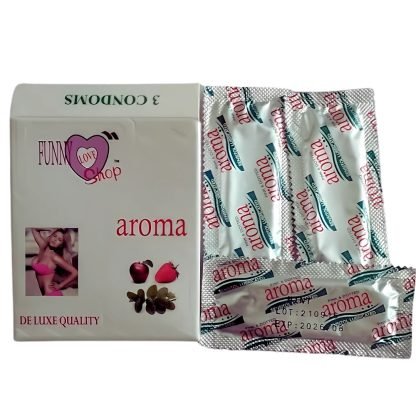 Aroma Flavored Dotted Condoms (4)