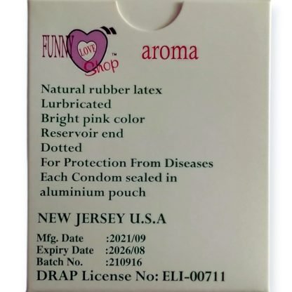 Aroma Flavored Dotted Condoms (5)